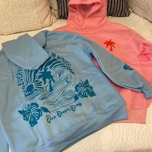 Set of 2 ladies hoodies
